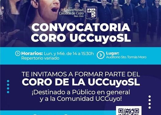 ¡TE INVITAMOS A FORMAR PARTE DEL CORO UCCUYOSL!