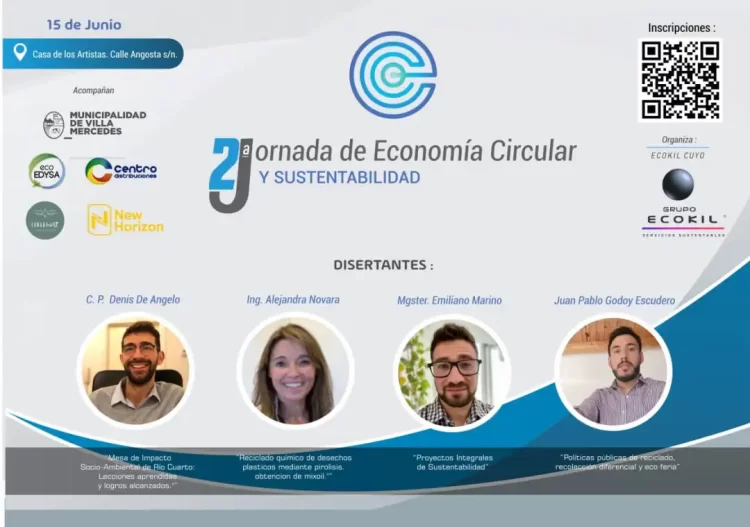 JORNADA DE ECONOMÍA CIRCULAR Y SUSTENTABILIDAD EN VILLA MERCEDES