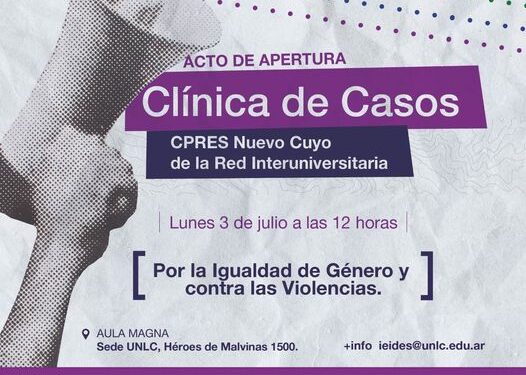 UNLC: CLÍNICA DE CASOS POR LA IGUALDAD DE GÉNERO Y CONTRA LAS VIOLENCIAS.