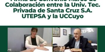 FIRMA DE CONVENIO MARCO DE COLABORACIÓN ENTRE LA UTEPSA Y LA UCCuyoSL