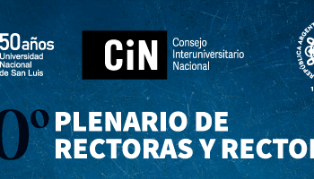 NUEVO PLENARIO DEL CIN EN SAN LUIS EN SEPTIEMBRE