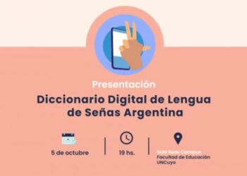 LA UNCUYO CREÓ UN DICCIONARIO DIGITAL DE LENGUA DE SEÑAS, ÚNICO EN ARGENTINA