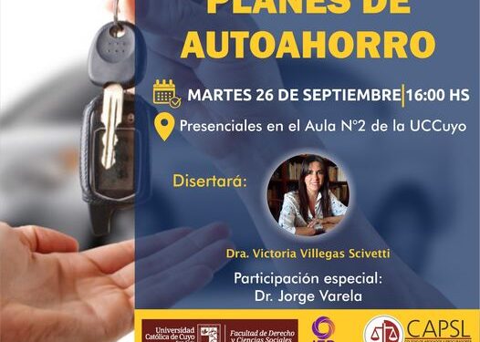 CAPSL: JORNADAS DE PRÁCTICA DE DERECHO 2023 “PLANES DE AUTOAHORRO”