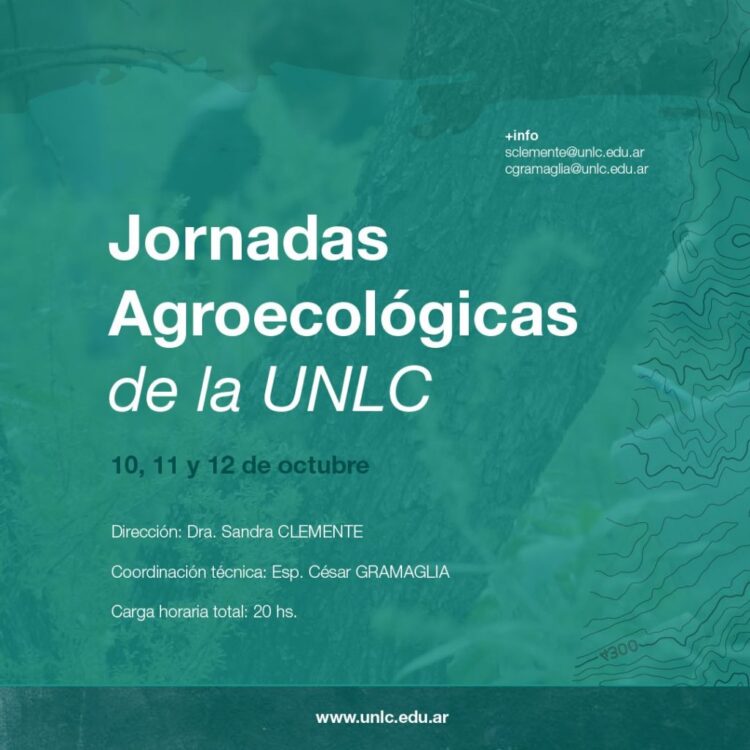 JORNADAS AGROECOLÓGICAS EN LA UNLC