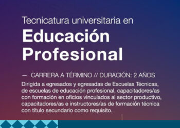 UNSJ: LANZAN INSCRIPCIONES PARA TECNICATURA UNIVERSITARIA EN EDUCACIÓN, UNA CARRERA A DISTANCIA