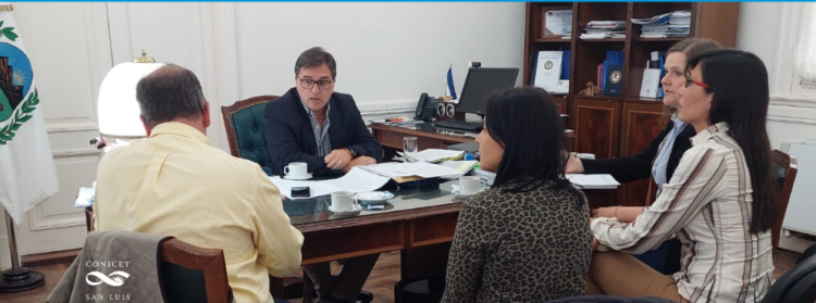 SE PROGRESA EN EL ACUERDO ENTRE EL CONICET Y EL MINISTERIO PÚBLICO Y FISCAL DE LA PROVINCIA DE SAN LUIS