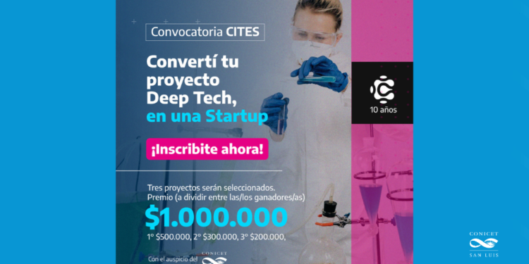 CONICET-SL: CONVOCATORIA “CITES STARTUPS 10 AÑOS”