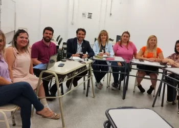 UNVIME: EL VICERRECTOR COMPARTIÓ UNA JORNADA DE TRABAJO EN LA SEDE ACADÉMICA DE JUSTO DARACT