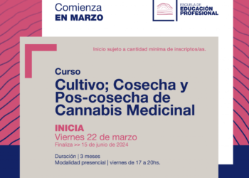 LA ESCUELA DE EDUCACIÓN PROFESIONAL UNLC DICTARÁ UN CURSO DE CULTIVO, COSECHA Y POS COSECHA DE CÁNNABIS MEDICINAL