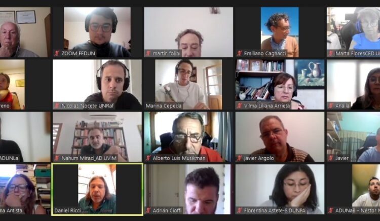 REUNIÓN DEL PLENARIO DE SECRETARIOS GENERALES DE LA FEDUN