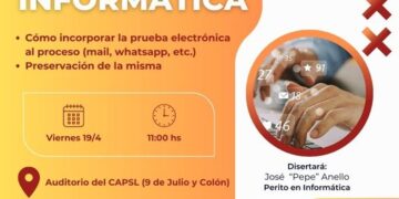 CAPSL: CHARLA INFORMATIVA PERICIA INFORMÁTICA