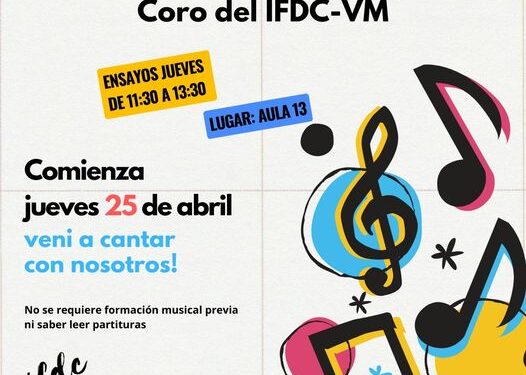 CONVOCATORIA DE VOCES – CORO DEL IFDC-VM