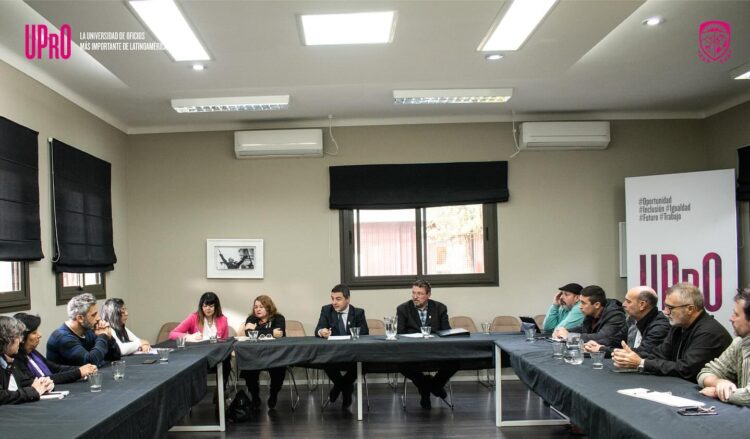 EL RECTOR DE LA UPRO, PARTICIPÓ DE UNA REUNIÓN CLAVE CON LOS REPRESENTANTES DE DIVERSAS INSTITUCIONES QUE COMPARTEN LAS 12 MANZANAS DEL PREDIO DEL HOGAR ESCUELA.