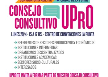 CIUDAD DE LA PUNTA: ¡CONVOCATORIA ABIERTA PARA INTEGRAR EL “CONSEJO CONSULTIVO UPRO”!