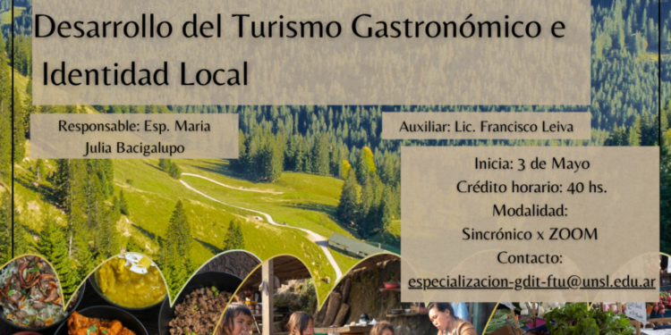 FTU: INSCRIBEN A POSGRADO SOBRE TURISMO GASTRONÓMICO E IDENTIDAD LOCAL