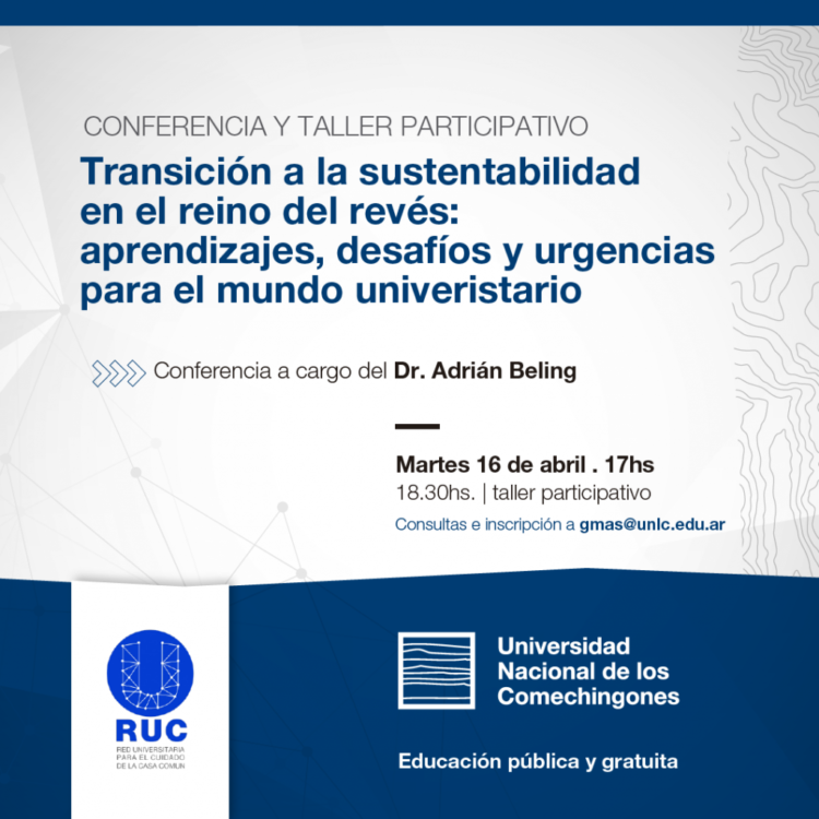 LA UNLC BRINDARÁ UNA CONFERENCIA Y UN TALLER PARTICIPATIVO DENTRO DE LAS ACTIVIDADES DE LA RUC