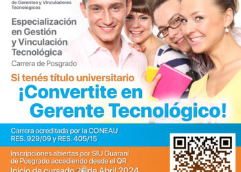 G-TEC: ESPECIALIZACION EN GESTION Y VINCULACION TECNOLOGIGA
