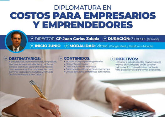 UCCUYO-SL: ¡DIPLOMATURA EN COSTOS PARA EMPRESARIOS Y EMPRENDEDORES!