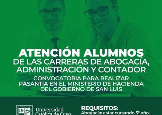UCCUYO: ¡ATENCIÓN ESTUDIANTES DE ABOGACÍA, ADMINISTRACIÓN Y CONTADOR!