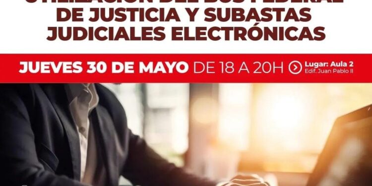 UCCUYO-SL: CAPACITACIÓN: UTILIZACIÓN DE BUS FEDERAL DE JUSTICIA Y SUBASTAS JUDICIALES ELECTRÓNICAS