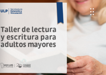 ESTE MARTES COMIENZA EL TALLER DE LECTURA Y ESCRITURA PARA ADULTOS MAYORES EN LA PUNTA