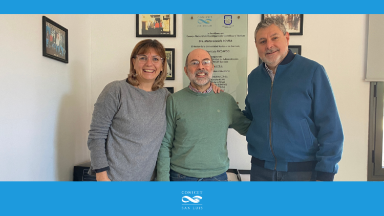 TRASPASO AL NUEVO DIRECTOR DEL CCT CONICET SAN LUIS