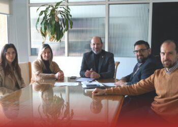 REUNIÓN ENTRE LAS AUTORIDADES DEL COLEGIO DE ABOGADOS Y EL DIRECTOR GENERAL DEL REGISTRO CIVIL DE LA PROVINCIA DE SAN LUIS.