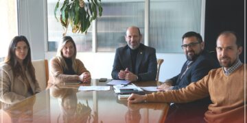 REUNIÓN ENTRE LAS AUTORIDADES DEL COLEGIO DE ABOGADOS Y EL DIRECTOR GENERAL DEL REGISTRO CIVIL DE LA PROVINCIA DE SAN LUIS.