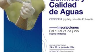 UNLC: CURSO DE POSGRADO “QUÍMICA Y CALIDAD DE AGUAS”.