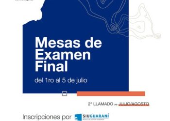 UNLC: INSCRIPCIONES ABIERTAS PARA LAS MESAS DE FINALES