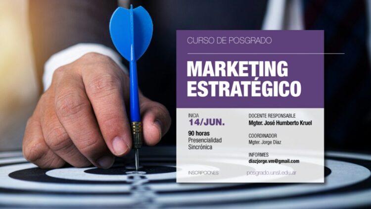 BRINDARÁN UN CURSO DE POSGRADO SOBRE MARKETING ESTRATÉGICO