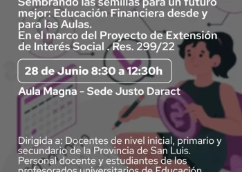 UNVIME: ORGANIZAN JORNADA SOBRE EDUCACIÓN FINANCIERA EN LA ESCUELA DE SOCIALES Y EDUCACIÓN