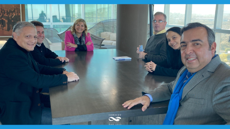REUNIÓN ENTRE CONICET SAN LUIS Y MINISTERIO DE CIENCIA E INNOVACIÓN