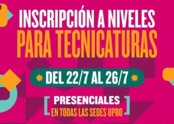 UPRO: ¡ATENCIÓN ALUMNOS QUE ESTÉN CURSANDO TECNICATURAS!