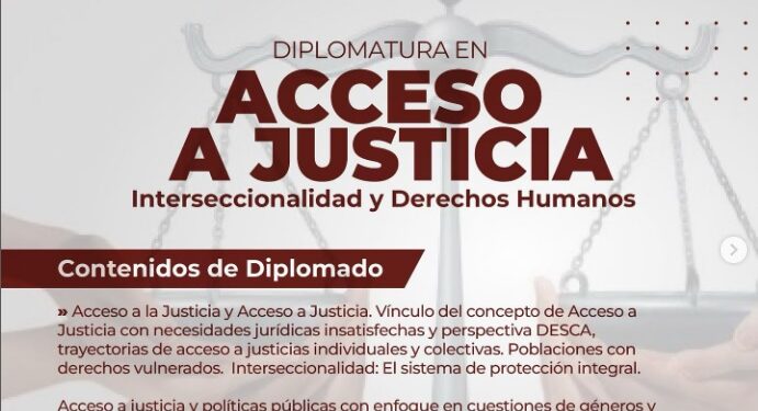 UCCUYO-SL: NUEVA DIPLOMATURA EN ACCESO A JUSTICIA. INTERSECCIONALIDAD Y DERECHOS HUMANOS.