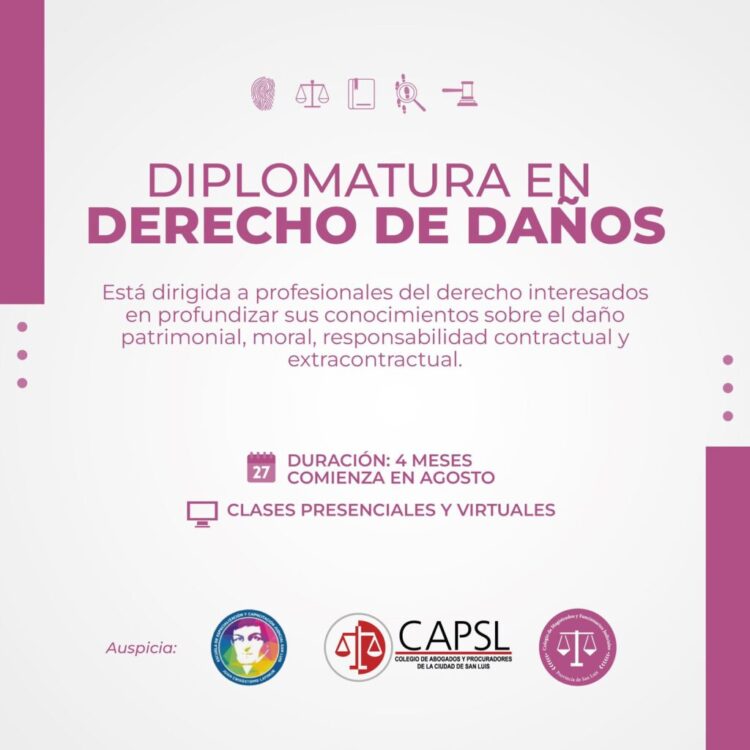 CAPSL: DIPLOMATURA EN DERECHO DE DAÑOS
