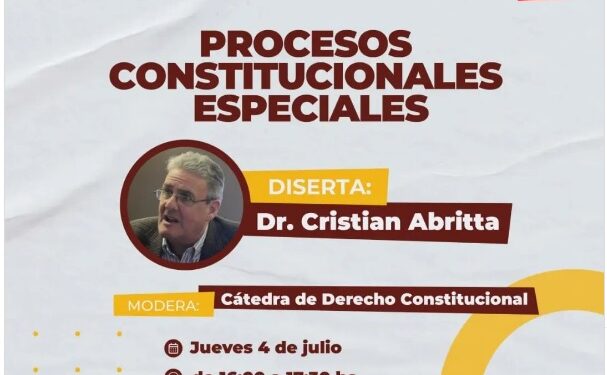 UCCCUYO-SL: PROCESOS CONSTITUCIONALES ESPECIALES