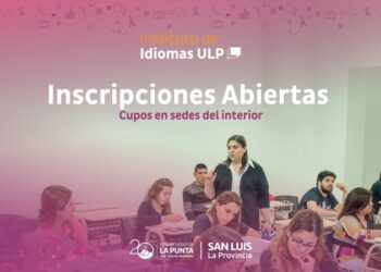 CONTINÚAN ABIERTAS LAS INSCRIPCIONES PARA ESTUDIAR IDIOMAS EN LA ULP