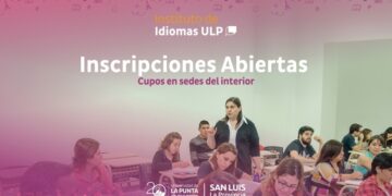 CONTINÚAN ABIERTAS LAS INSCRIPCIONES PARA ESTUDIAR IDIOMAS EN LA ULP