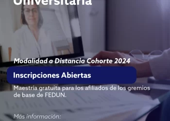UNVIME: ESTÁ ABIERTA LA INSCRIPCIÓN A LA MAESTRÍA EN DOCENCIA UNIVERSITARIA