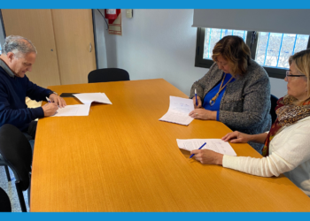 CONICET-SL: FIRMA DE ACTA DE TRASPASO DEL IMIBIO-SL