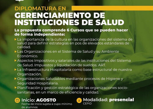 UCCUYO-SL: DIPLOMATURA EN GERENCIAMIENTO DE INSTITUCIONES DE SALUD