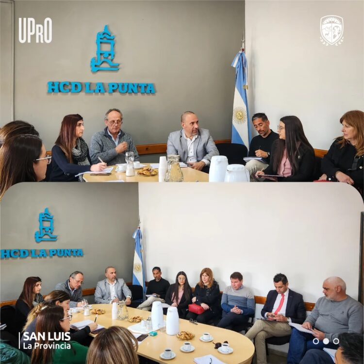 UPRO: EN EL RECINTO DEL CONCEJO DELIBERANTE DE LA PUNTA, SE LLEVÓ A CABO UNA IMPORTANTE REUNIÓN