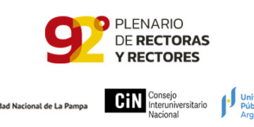 SE REÚNE LA SESIÓN PLENARIA DEL CIN EN LA PAMPA