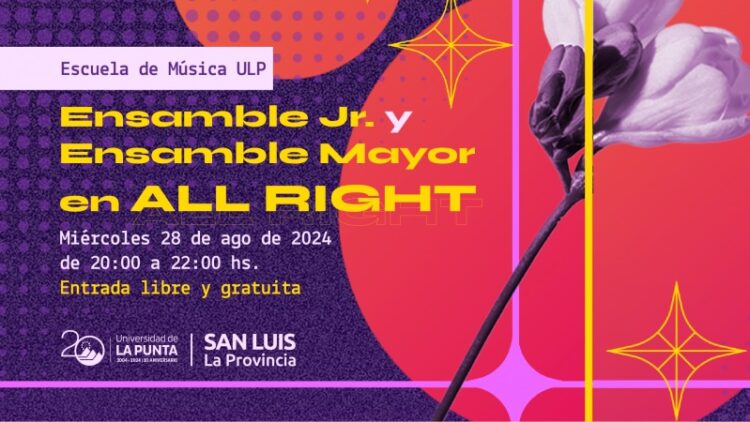 LOS ENSAMBLES DE LA ULP PRESENTAN SU REPERTORIO EN SAN LUIS