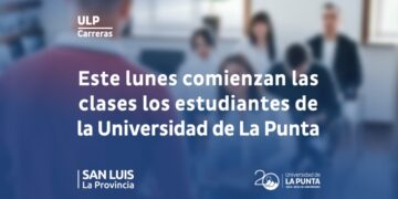 EL LUNES 12 COMIENZAN LAS CLASES EN LA UNIVERSIDAD DE LA PUNTA