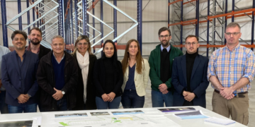 AUTORIDADES DEL CONICET SAN LUIS RECORRIERON EL PARQUE INDUSTRIAL NODO