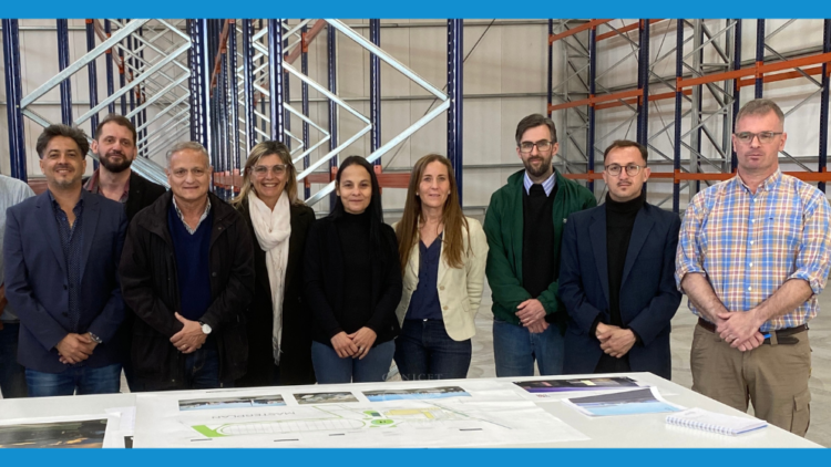AUTORIDADES DEL CONICET SAN LUIS RECORRIERON EL PARQUE INDUSTRIAL NODO