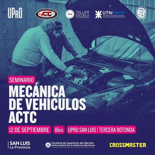 ¡UPRO TE ACERCA A UN SEMINARIO DE VEHÍCULOS!