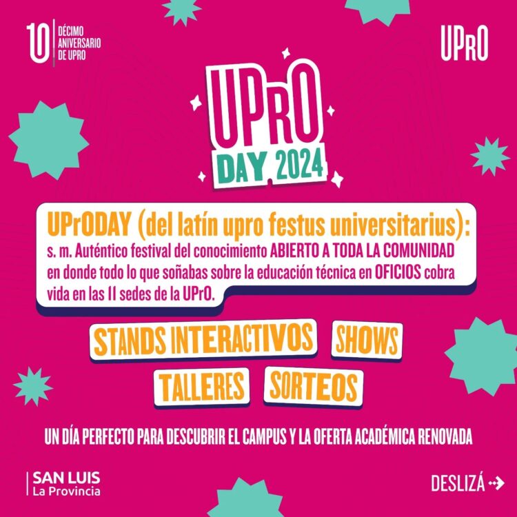 UPRO: FESTIVAL DEL CONOCIMIENTO y la DIVERSIÓN
